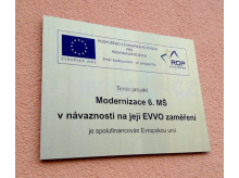Povinná publicita EU (pamětní cedule na budovu)