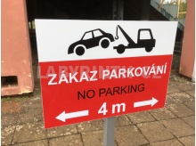 Stojan zákaz parkování